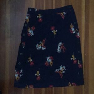 Side-button skirt Madewell